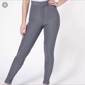 High-Waisted Gray Women's Pants